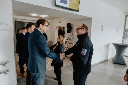 Pozdrav župana direktorja direktorja Koroškega gasilskega zavoda Dejana Salčnika